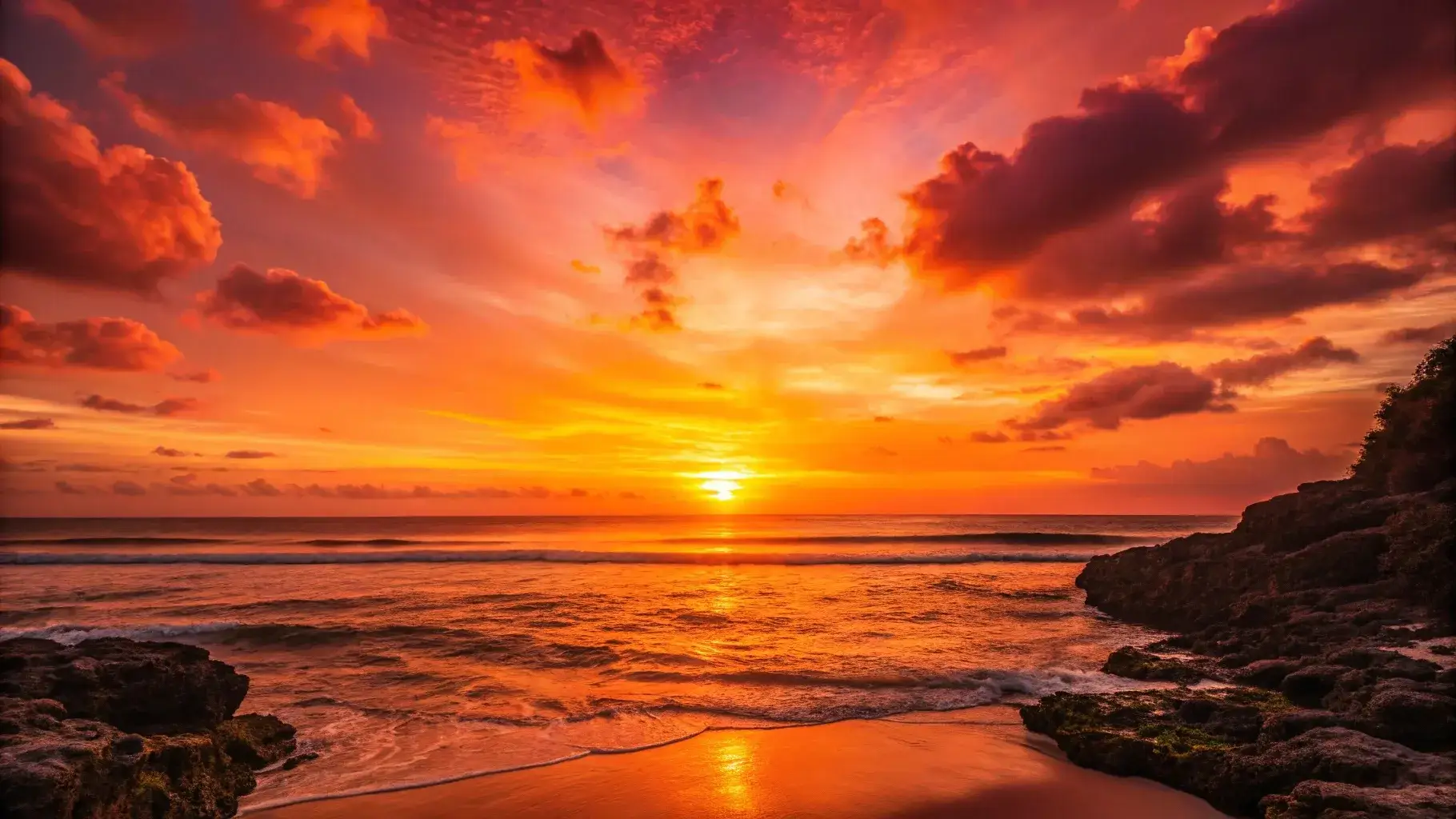 Sunset di Pantai Suluban | Bali Premium Villa